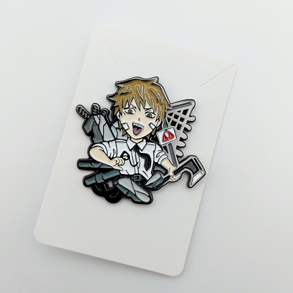 Chainsaw Man Denji Anime Enamel Pin